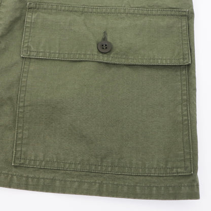 orSlow（オアスロウ）Utility Short Sleeve Work Shirt Jacket【アーミーグリーン】国内正規品