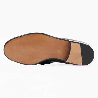 Enzo Bonafe（エンツォ ボナフェ）ユタカーフ  ビットローファー【ブラック】国内正規品