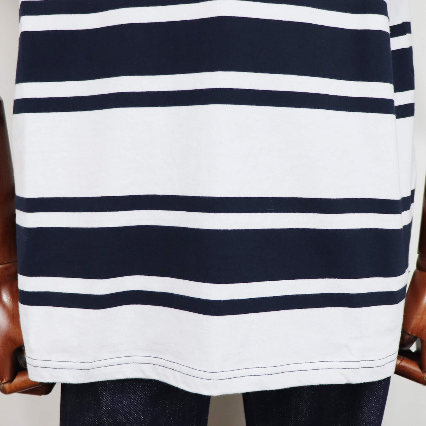 Barbour（バブアー）ボーダー Tシャツ【ホワイト×ネイビー】国内正規品