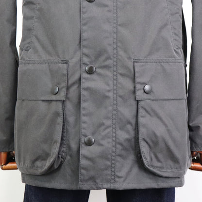 Barbour（バブアー）Bedale / ビデイル OS WAX ガーメント付【グレー】国内正規品