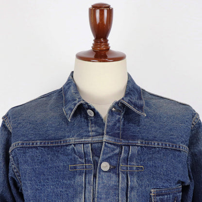 orSlow（オアスロウ）TYPE1 PLEATED FRONT DENIM BROUSE 03-6011 デニムトラッカージャケット【YEAR WASH】国内正規品