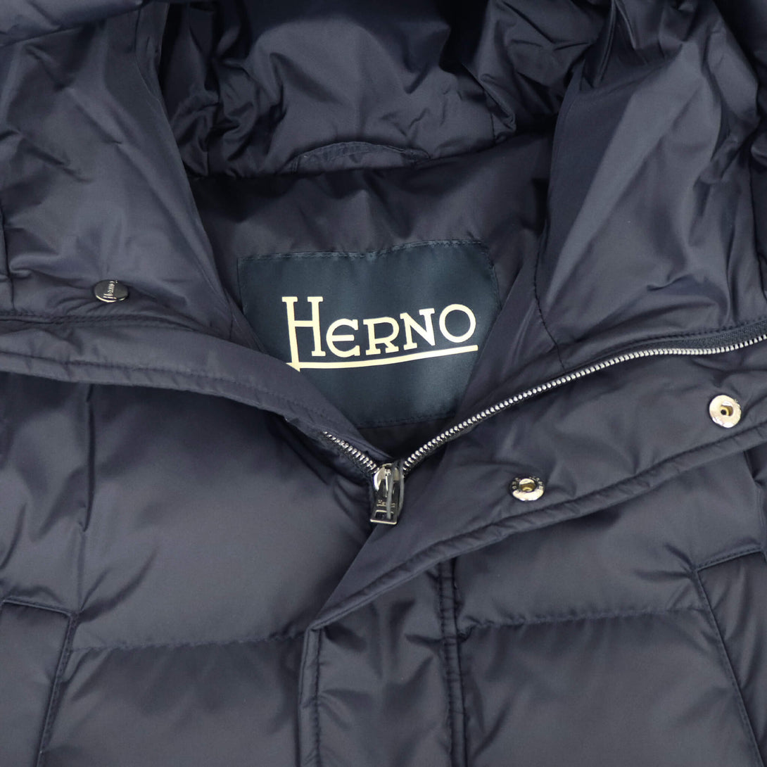 HERNO（ヘルノ）ミリタリーダウンブルゾン POLAR-TECH【ネイビー】国内