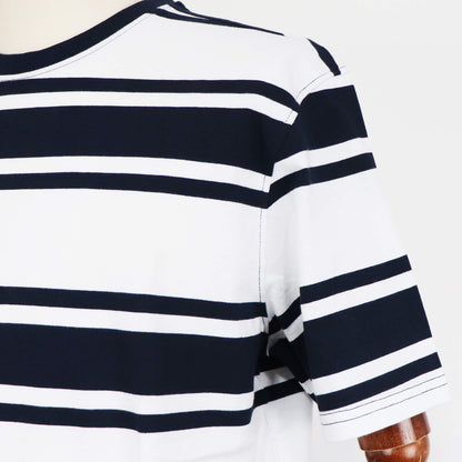 Barbour（バブアー）ボーダー Tシャツ【ホワイト×ネイビー】国内正規品