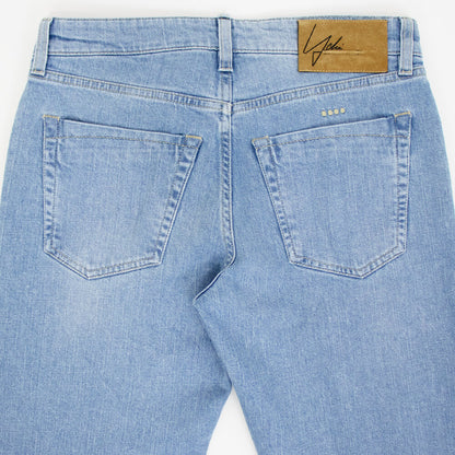 YCHAI（イカイ）PANATELA パナテラ 5ポケット ストレッチ スキニーフィット ウォッシュド デニム【ライトインディゴ】国内正規品