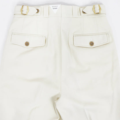 Tangent（タンジェント）CHARLES シャルル TAN04° ハードツイストツイル コットンパンツ【ホワイト】国内正規品