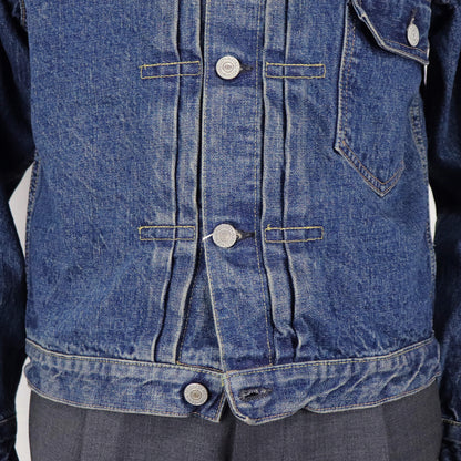 orSlow（オアスロウ）TYPE1 PLEATED FRONT DENIM BROUSE 03-6011 デニムトラッカージャケット【YEAR WASH】国内正規品