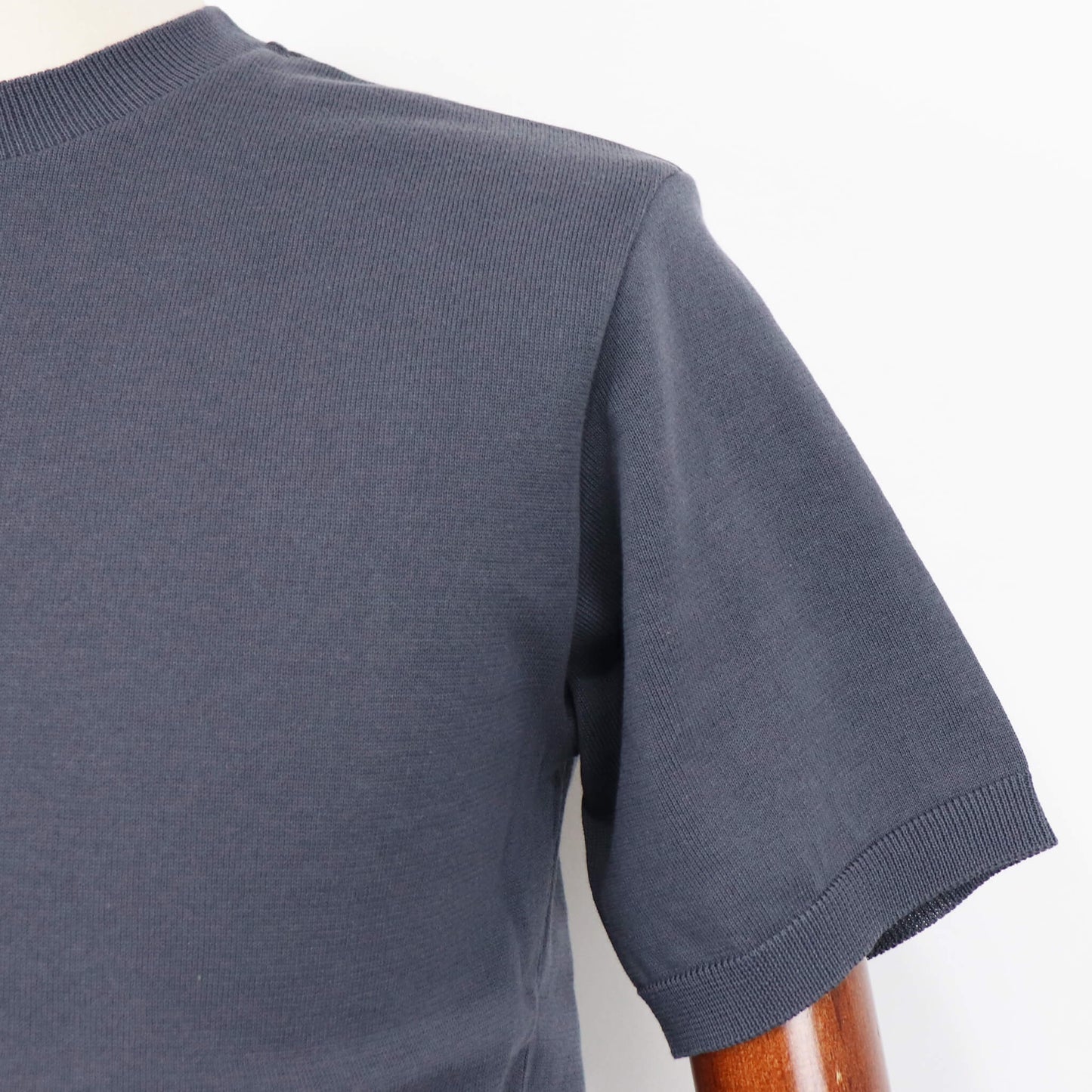 Blu Bre（ブルブレ）ドレスT コットンニット【STEAL GREY】国内正規品