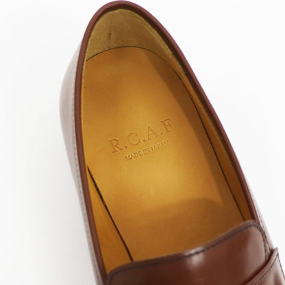 R.C.A.F（アールシーエーフットウェア）コインローファー【カカオ】国内正規品