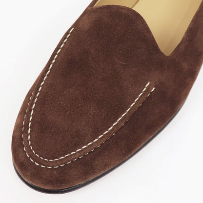 ALESSANDRO GASPARINI（アレッサンドロ ガスパリーニ）MOCASSO LOAFER SUEDE 【チョコレート】国内正規品