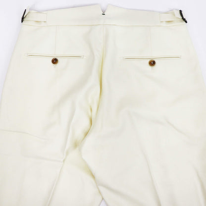 BERWICH（ベルウィッチ）SCOTCH / スコッチ 2プリーツパンツ【ホワイト】国内正規品