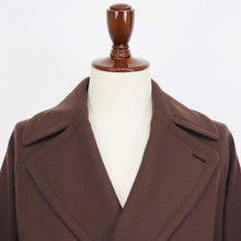 画像をギャラリービューアに読み込む, hevo（イーヴォ）BRINDISI ブリンディジ ダブルブレスト ベルテッド ウール コート【ブラウン】国内正規品
