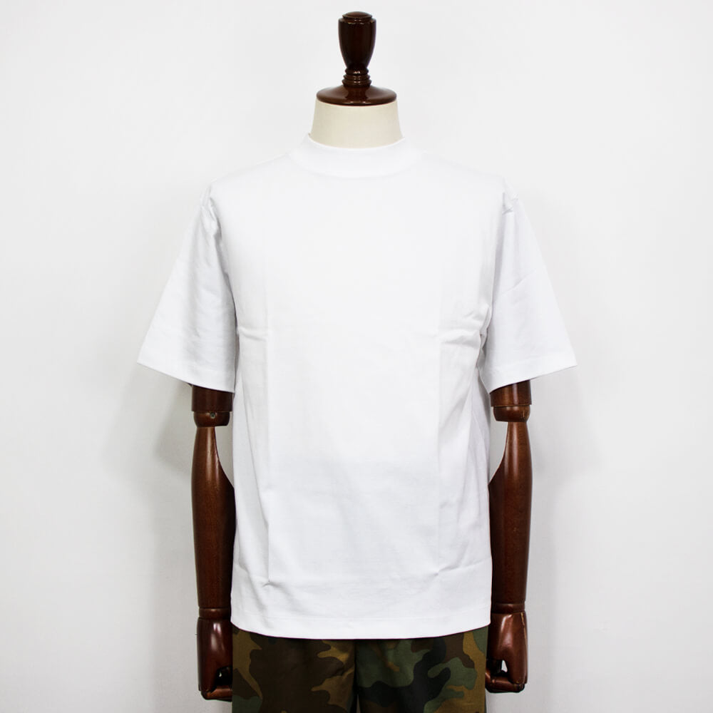 three dots（スリードッツ）2PACK TEE クルーネック ＆ モックネック コットン 2パック Tシャツ【ホワイト】国内正規品