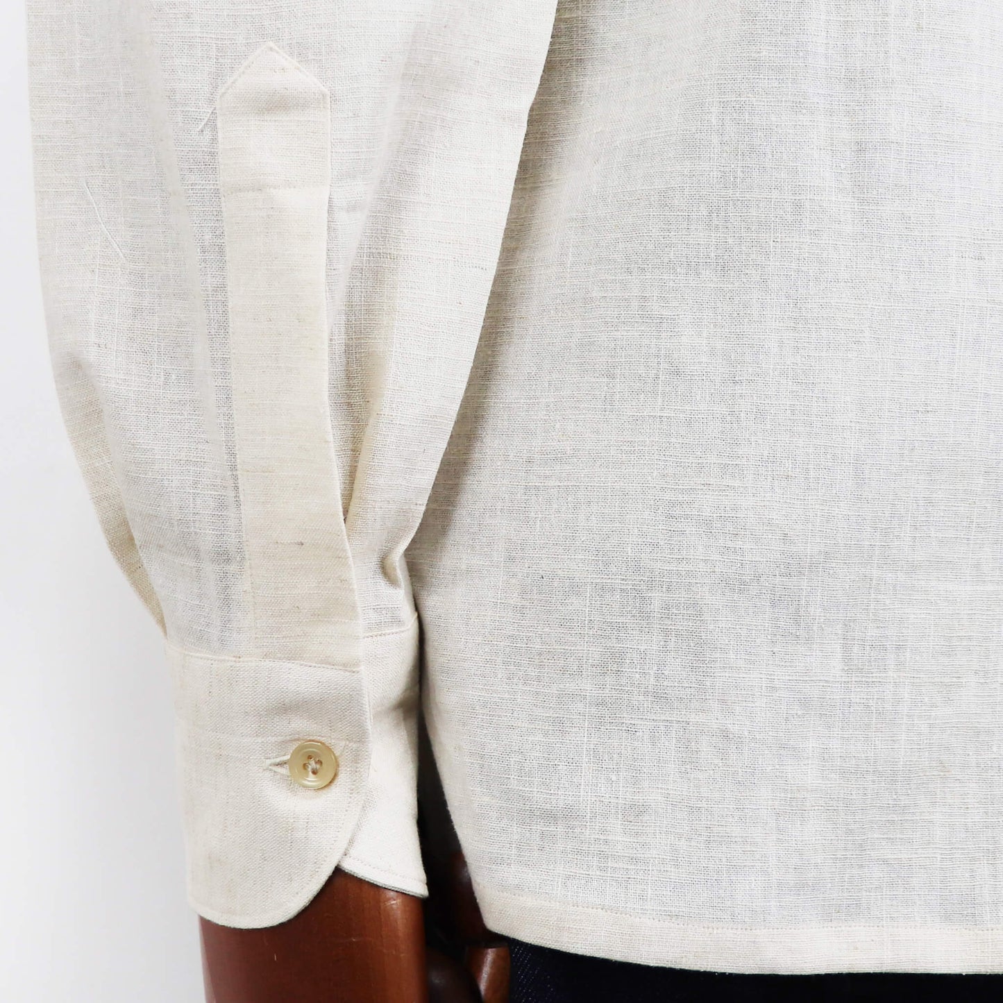 Errico Formicola（エリコ フォルミコラ）LECCE ワンピースカラー リネンシャツアウター【イエロー】国内正規品