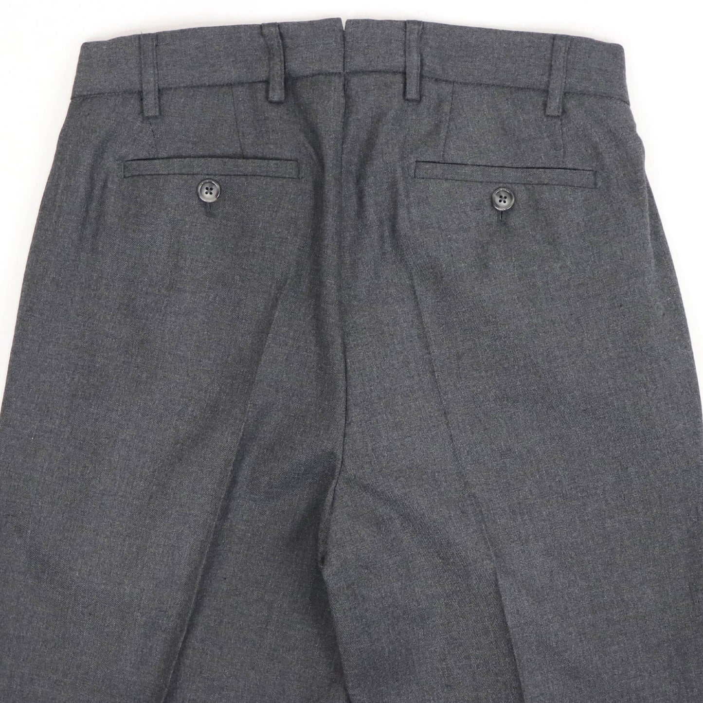 BORELIO（ボレリオ）ワンプリーツ テーパード パンツ スラックス【チャコールグレー】国内正規品