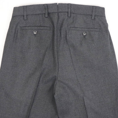 BORELIO（ボレリオ）ワンプリーツ テーパード パンツ スラックス【チャコールグレー】国内正規品