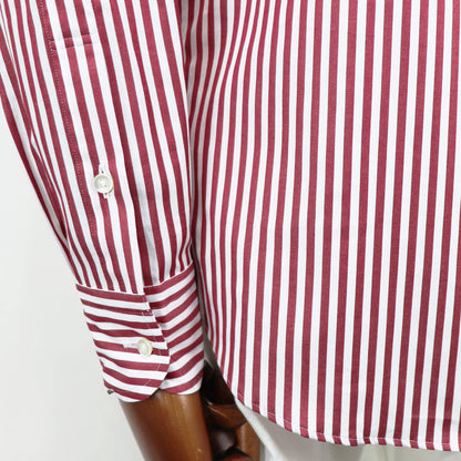 Giotto（ジオット）ストライプ ボタンダウン シャツ【レッド】国内正規品