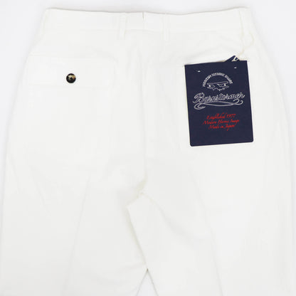 BARNSTORMER（バーンストーマー）DRESS FATIGUE PANTS ドレスファティーグ へリンボーン パンツ 1333-KSP【ホワイト】国内正規品
