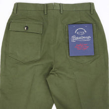 画像をギャラリービューアに読み込む, BARNSTORMER（バーンストーマー）DRESS FATIGUE PANTS ドレスファティーグ へリンボーン パンツ 1333-KSP【オリーブ】国内正規品
