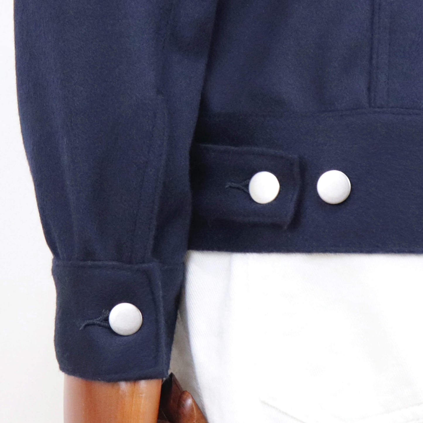 Jeanik（ジーニック）ウールカシミア ジャケット 3rdタイプ【ネイビー】国内正規品