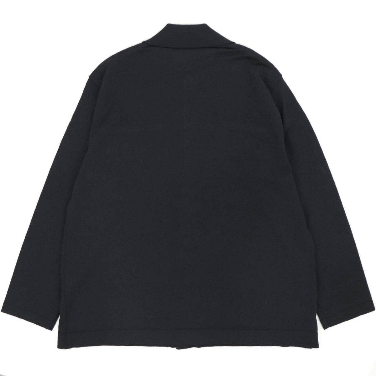 Blu Bre（ブルブレ）ドライタッチウール オーバーシャツ【ブラック】国内正規品