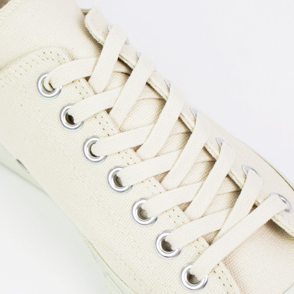 R.C.A.F（アールシーエーフットウェア）USARMY SHOES アメリカ軍 キャンバス シューズ【オフホワイト】国内正規品