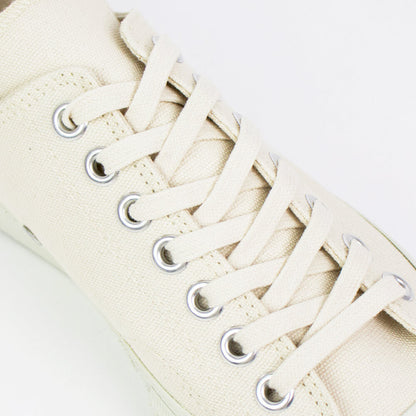R.C.A.F（アールシーエーフットウェア）USARMY SHOES アメリカ軍 キャンバス シューズ【オフホワイト】国内正規品