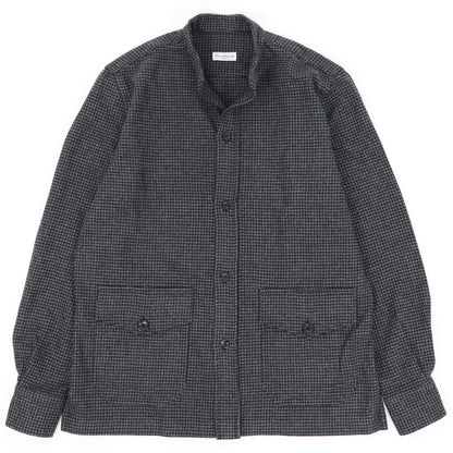 Errico Formicola（エリコ フォルミコラ）スタンドカラージャケット【チャコールグレー】国内正規品