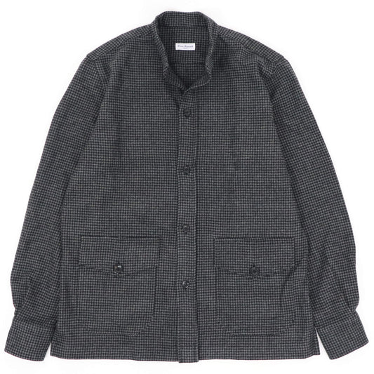 Errico Formicola（エリコ フォルミコラ）スタンドカラージャケット【チャコールグレー】国内正規品