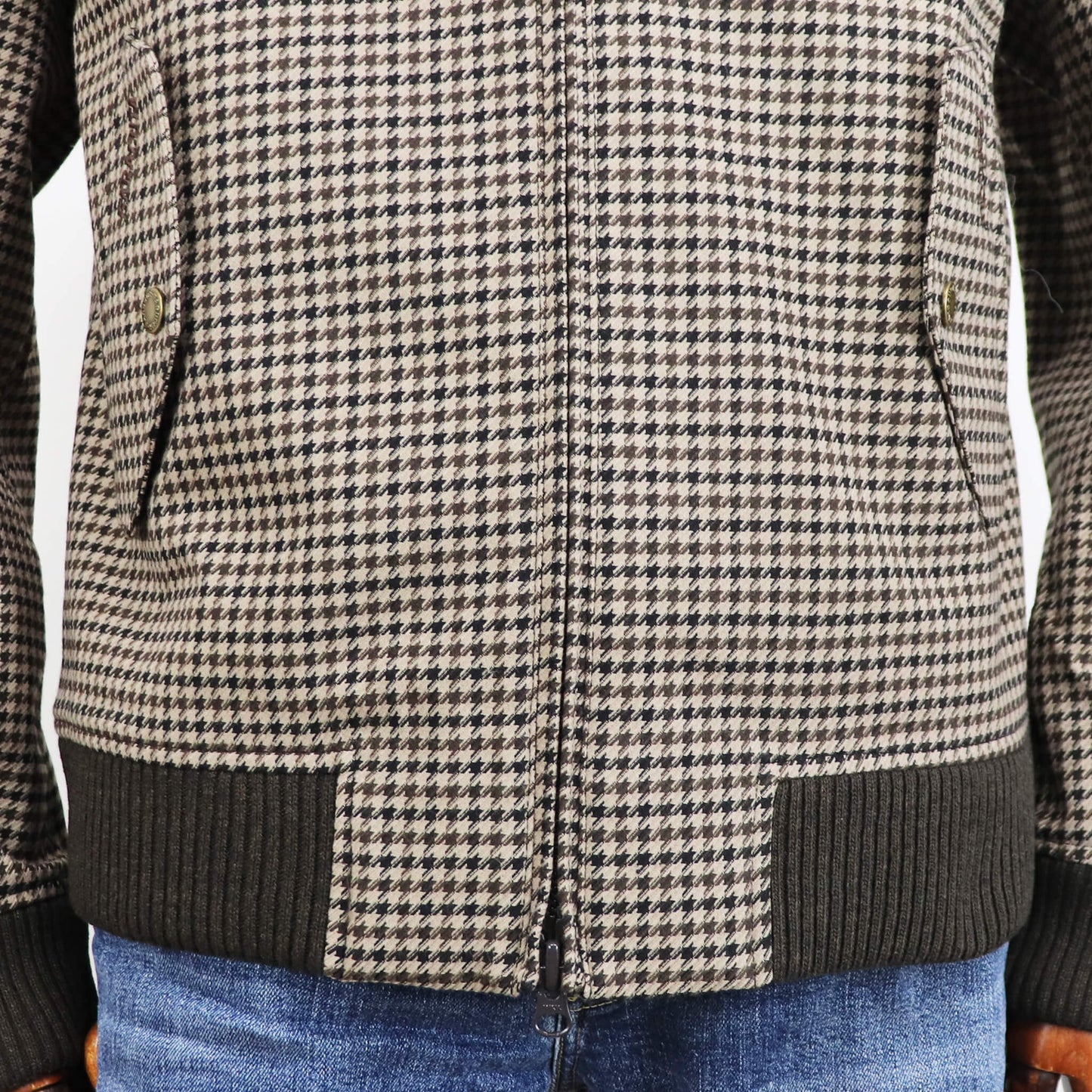 Barbour（バブアー）《Barbour × BARACUTA》Portonシャワープルーフ ブルゾン【ベージュ】国内正規品