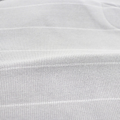 Vandori（ヴァンドリ）ミラノリブ ストライプ ショートパンツ【アイスグレー】国内正規品