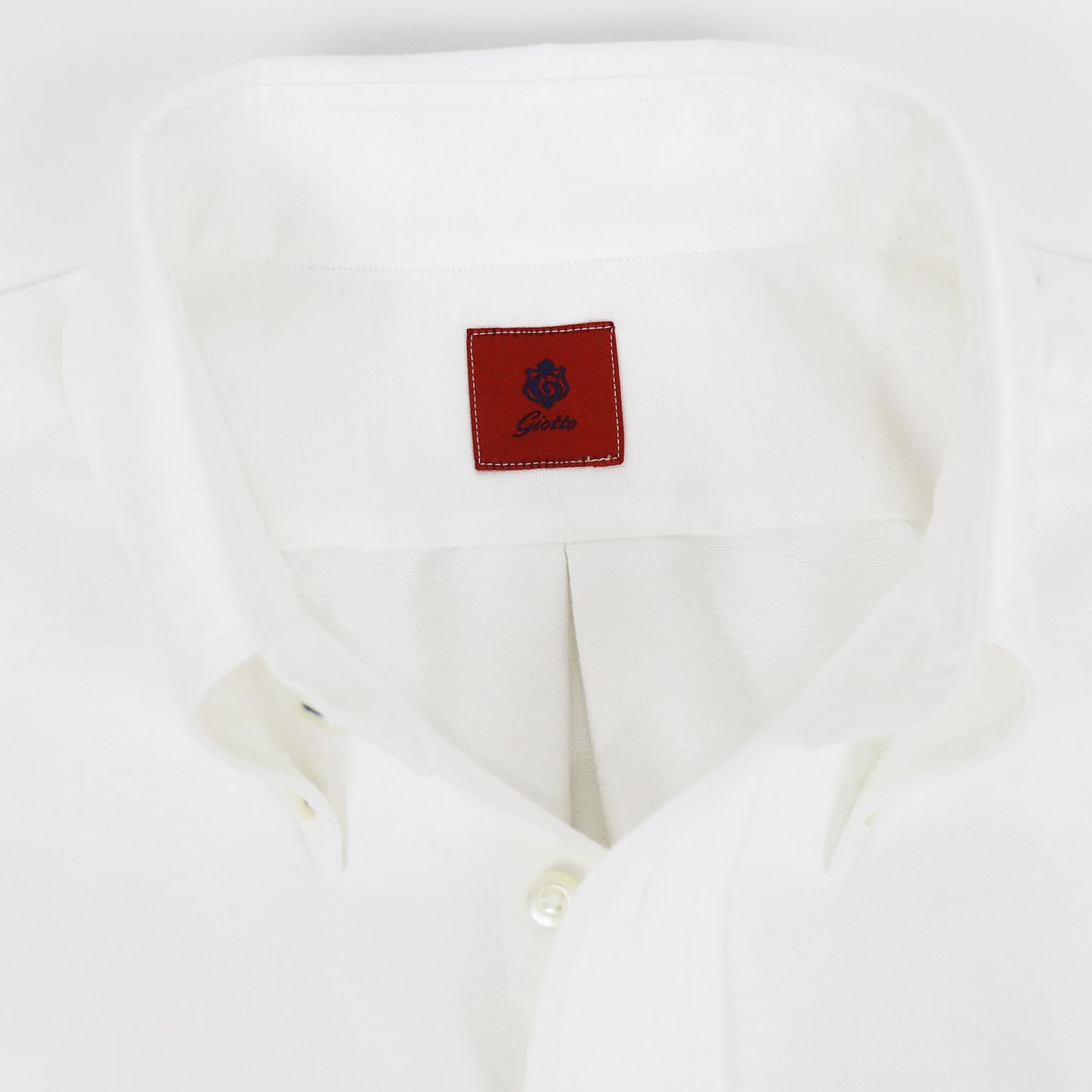 Giotto（ジオット）オックスフォード ボタンダウン シャツ【ホワイト】国内正規品