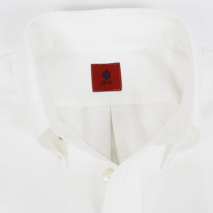 Giotto（ジオット）オックスフォード ボタンダウン シャツ【ホワイト】国内正規品