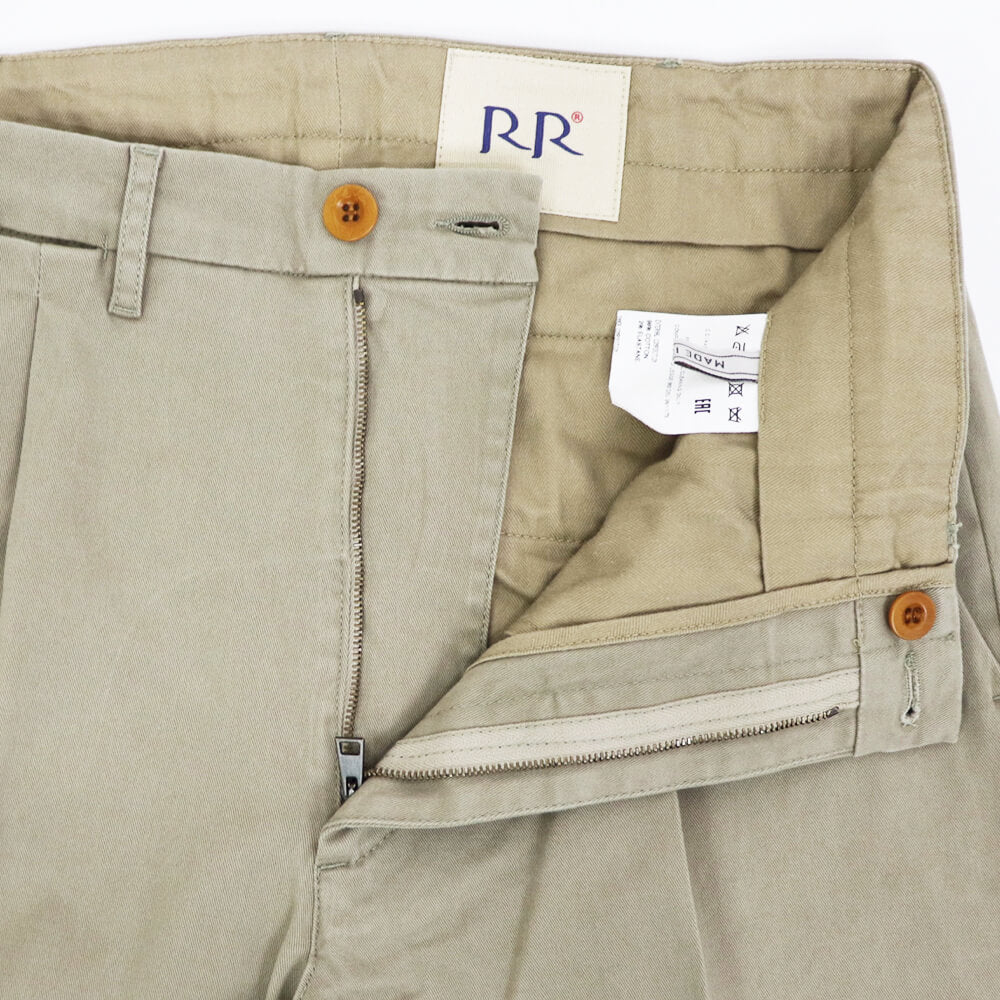 RR（アールアール）スラックス コットンパンツ【ベージュ】国内正規品