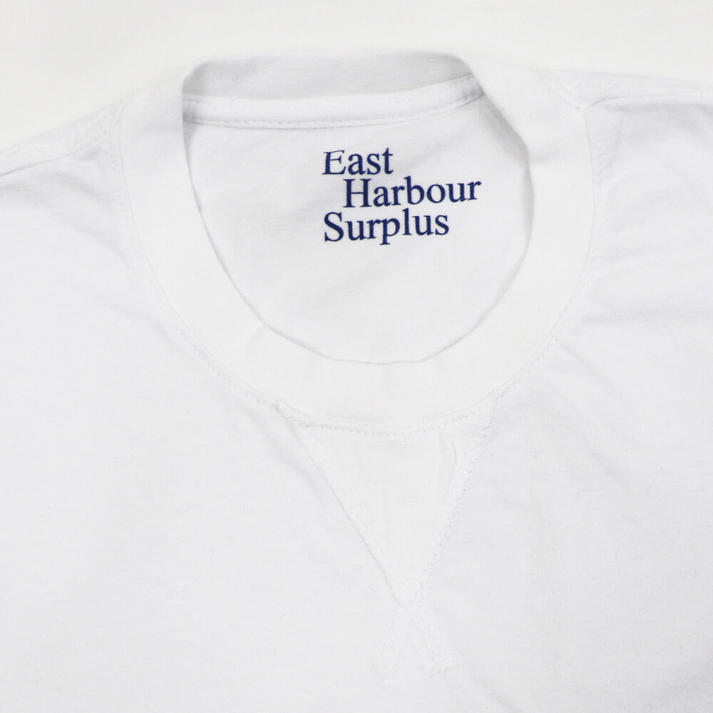 East Harbour Surplus（イースト ハーバー サープラス）コットン Tシャツ【ホワイト】国内正規品