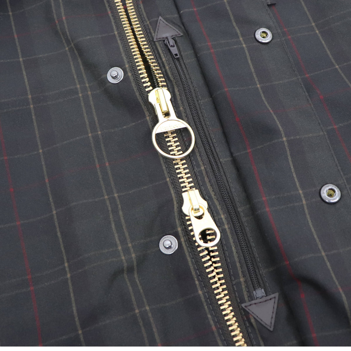Barbour（バブアー）Tartan Transport Wax Jacket【オリーブ】国内正規品
