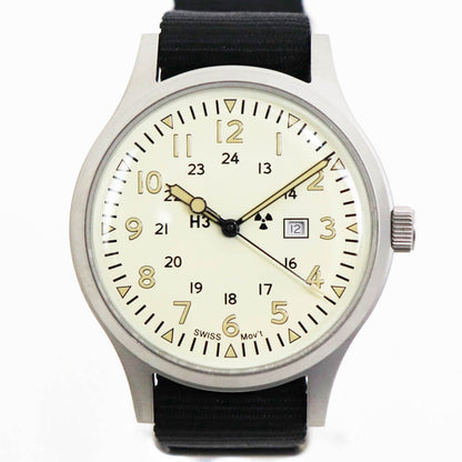 NAVAL WATCH（ナバルウォッチ）Naval military watch Mil.-01C US Force Type 【ホフホワイト】国内正規品