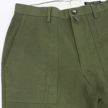 画像をギャラリービューアに読み込む, BARNSTORMER（バーンストーマー）DRESS FATIGUE PANTS ドレスファティーグ へリンボーン パンツ 1333-KSP【オリーブ】国内正規品
