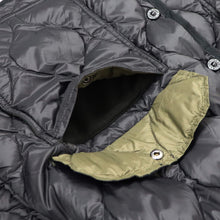 画像をギャラリービューアに読み込む, TAION（タイオン）ミリタリー オーバーサイズクルーネック ダウンジャケット ソフトシェル【ブラック】国内正規品
