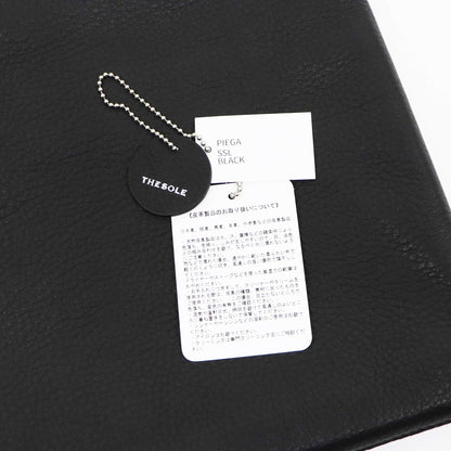 THE SOLE（ザソル）PIEGA クラッチバッグ サドルレザー【ブラック】国内正規品