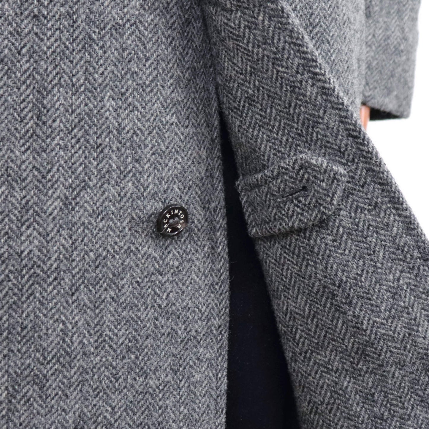 MACKINTOSH（マッキントッシュ）BELFORD / バルカラーコート グレー ヘリンボーン【グレー】国内正規品