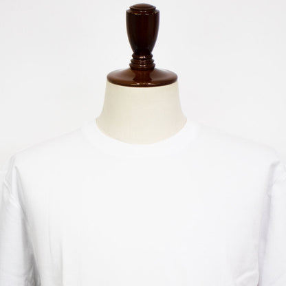 three dots（スリードッツ）2PACK TEE クルーネック ＆ モックネック コットン 2パック Tシャツ【ホワイト】国内正規品