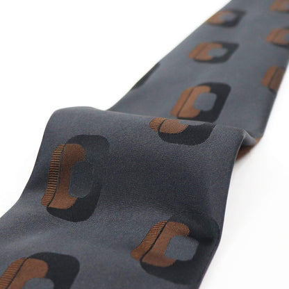 HOLLIDAY&BROWN（ホリデーアンドブラウン）ハンドメイド シルク タイ【グレー】国内正規品