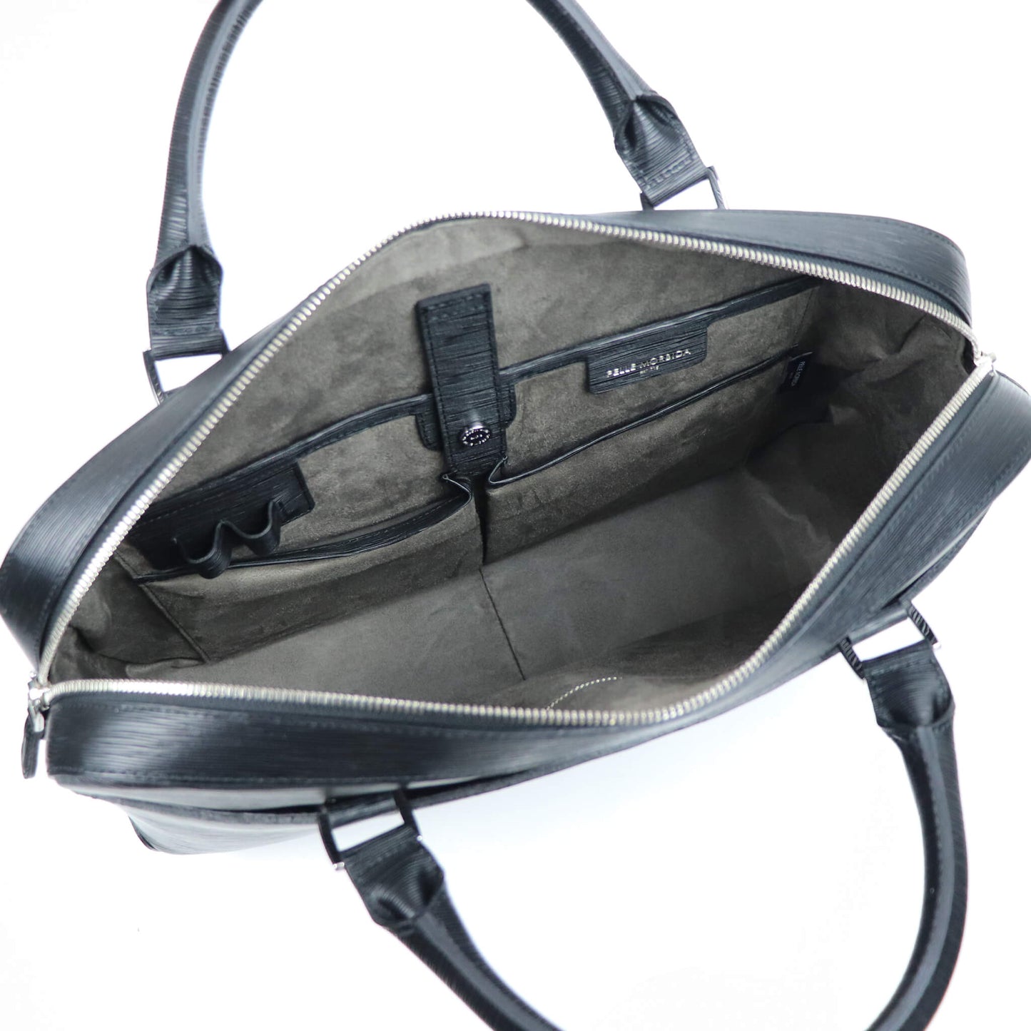 PELLE MORBIDA（ペッレ モルビダ）Capitano ブリーフバッグ【ブラック】国内正規品