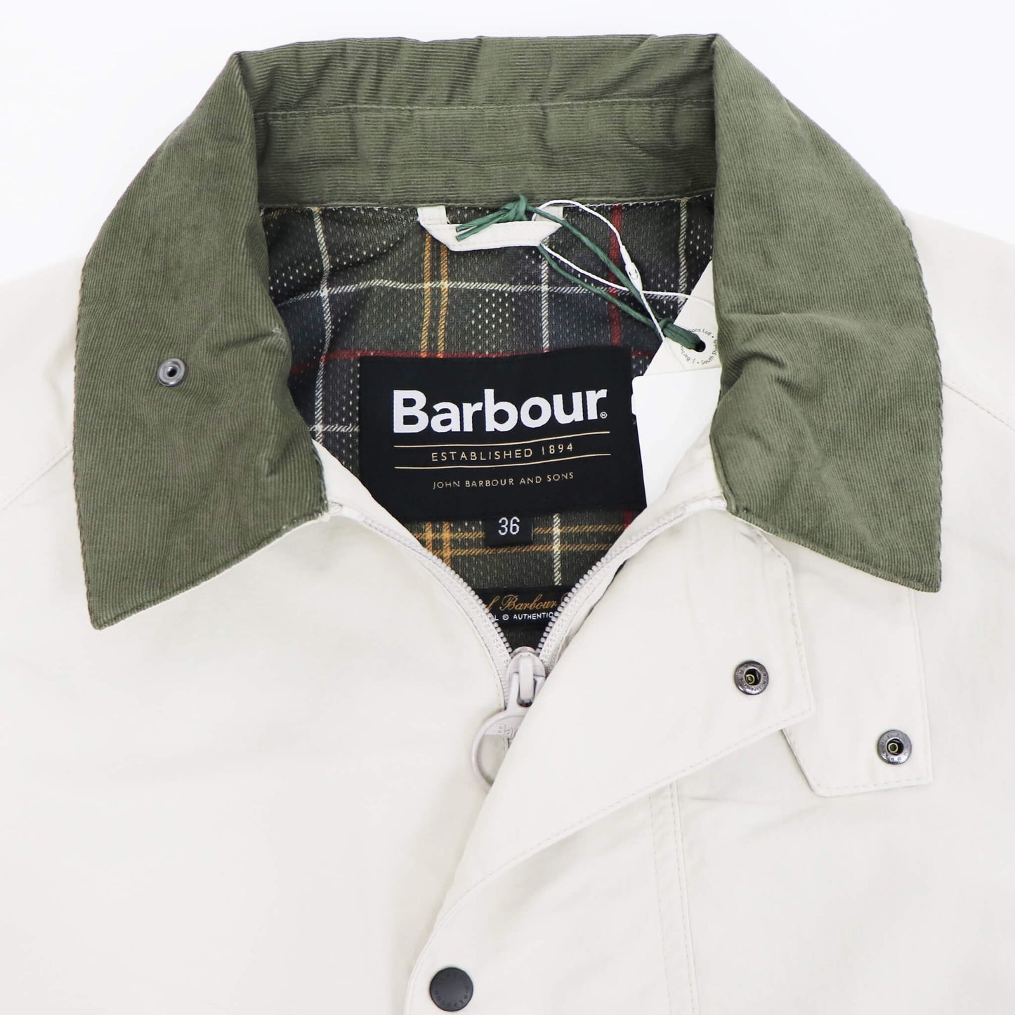 Barbour（バブアー）TRANSPORT / トランスポート ナイロンジャケット【ライトベージュ】国内正規品