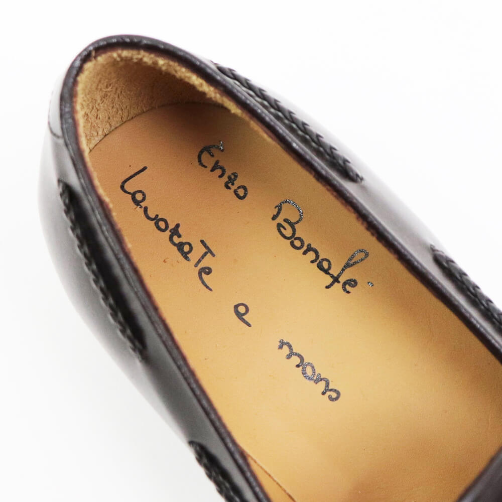 ENZO BONAFE タッセルローファー　ブラウン　8 Enzo Bonafe（エンツォ ボナフェ）タッセルローファー【ブラウン】国内