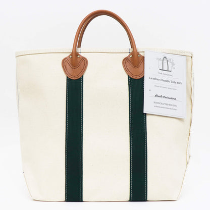 Barkoutsiders（バークアウトサイダーズ）Leather Handle Tote 80's Tall【グリーン】国内正規品