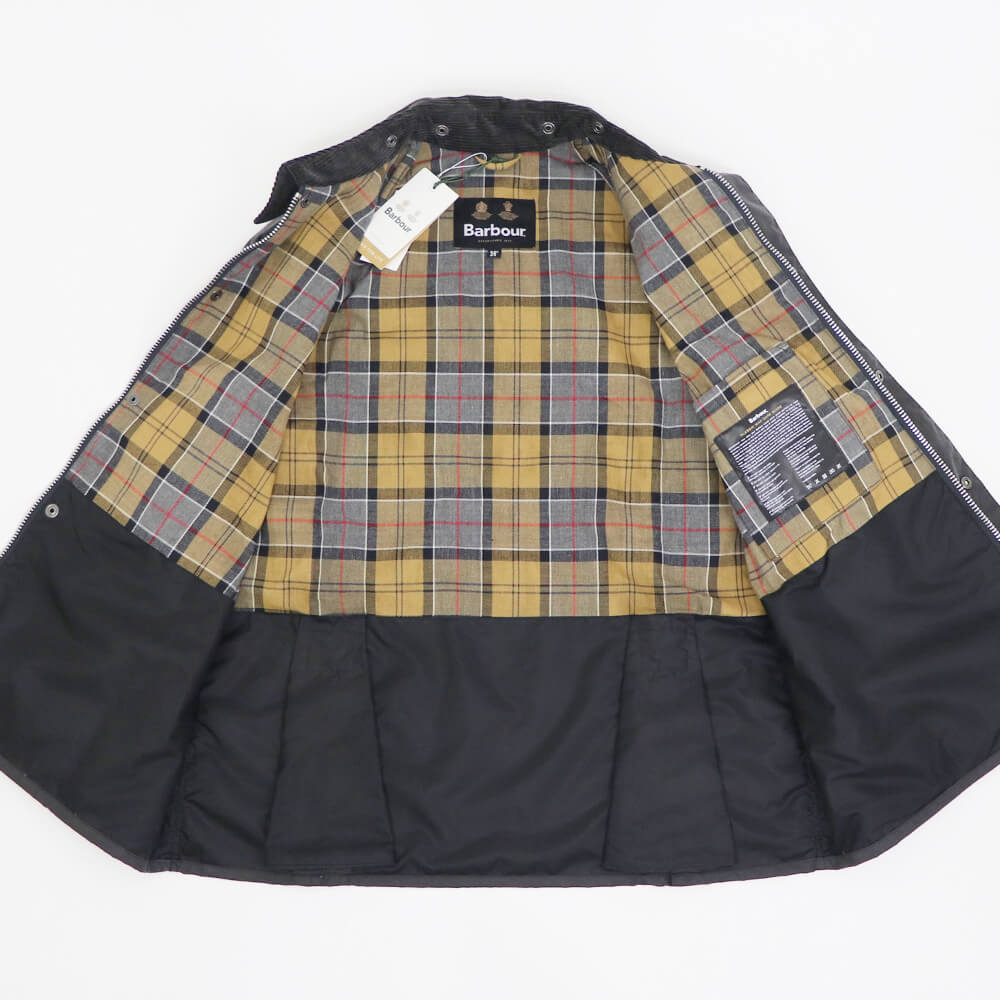 Barbour（バブアー）Bedale / ビデイル OS WAX ガーメント付【グレー