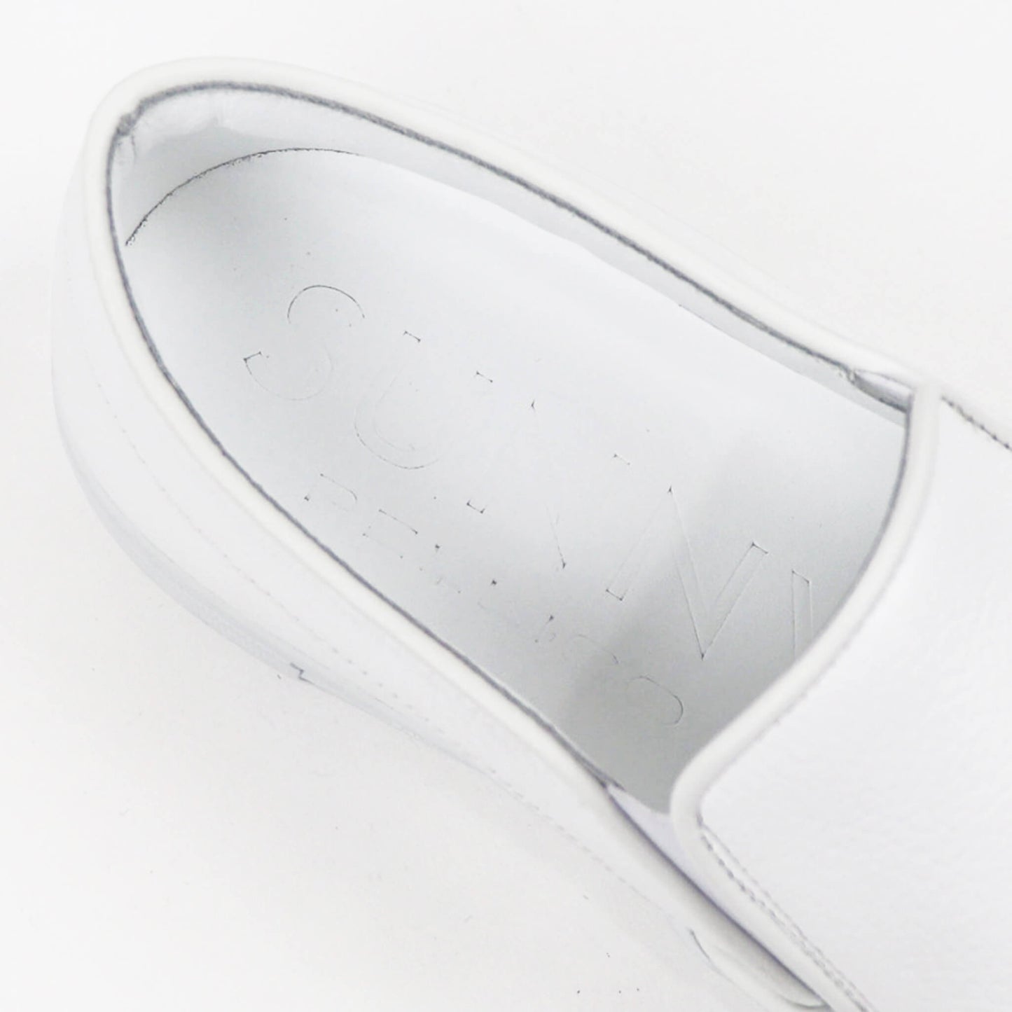 PELLICO SUNNY（ペリーコ サニー）GIOIA / ジョイア シュリンクレザー スリッポン【ホワイト】国内正規品