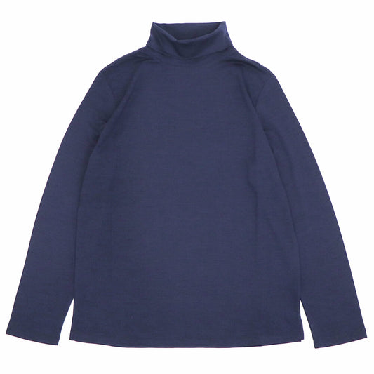 nomiamo（ノミアモ）ウォッシャブルウールタートルネック 【ネイビー】国内正規品