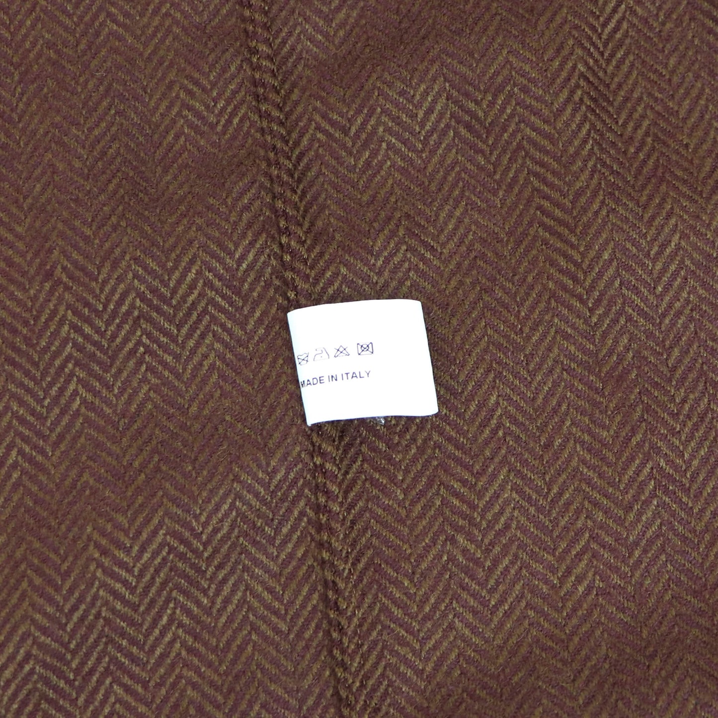 Errico Formicola（エリコ フォルミコラ）ヘリンボーン CPOシャツ GERARDO【ブラウン】国内正規品